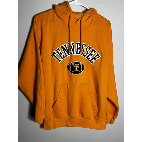 Rare Tennessee Volunteers Hoodie Men Medium Orange Sweatshirt Sweater Vols VTG - Picture 1 of 3